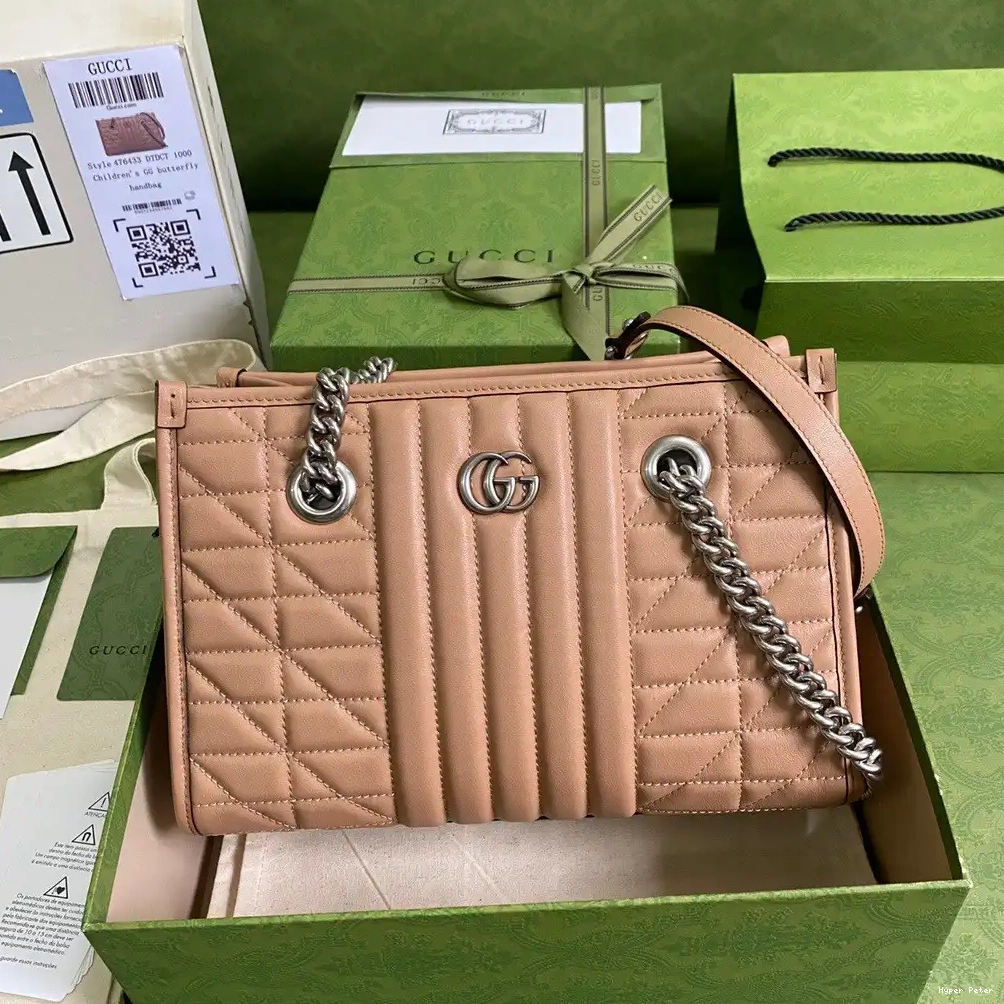Hyperpeter Bag Tote GUCCI Marmont GG 0523